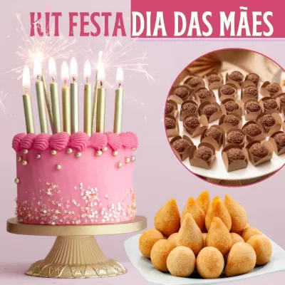 Kit Festa Mães na Caixa