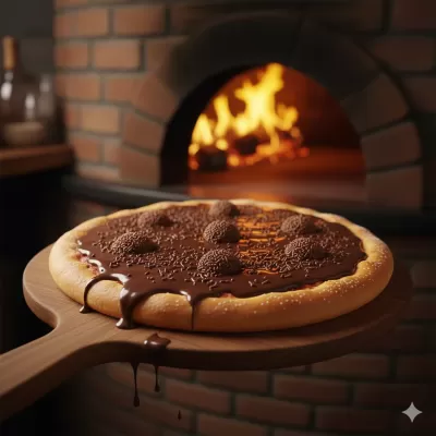 Pizza Chocolate ao Leite
