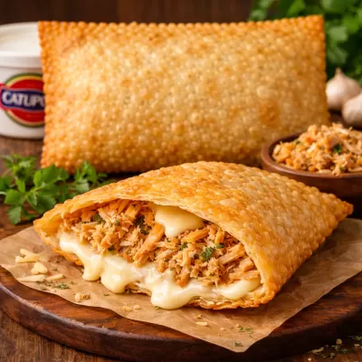 Pastel frango Catupiry